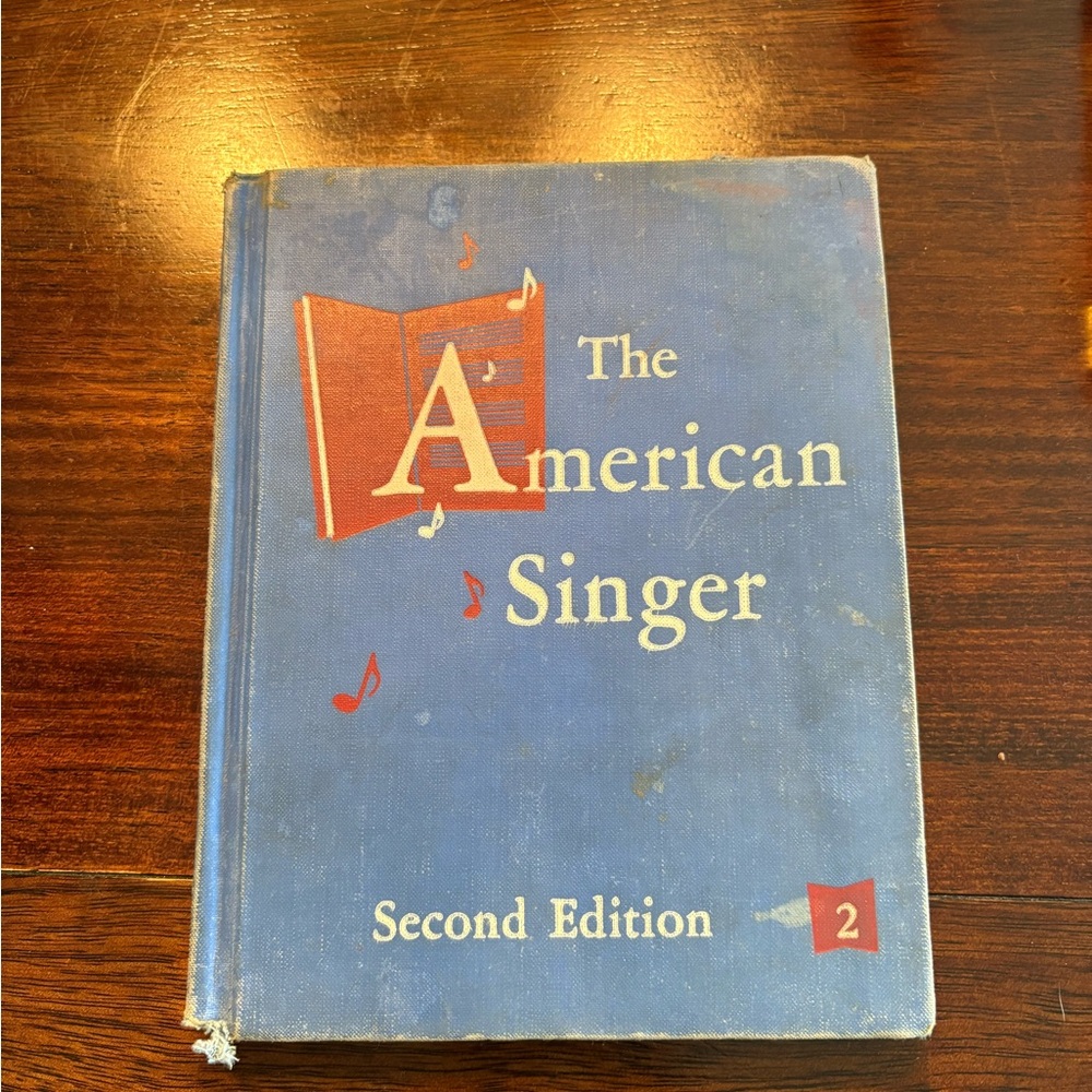 Vintage The American Singer Second Edition Music Book